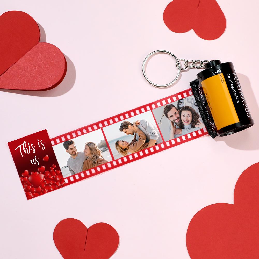 Personalized Photo Camera Film Roll Keychains with Wooden Camera Box,Custom  Multi Picture Collage Frame Reel Album Key Rings,Wedding Valentine's Day Film  Roll Keychains Gift for Him,Her : : Home & Kitchen