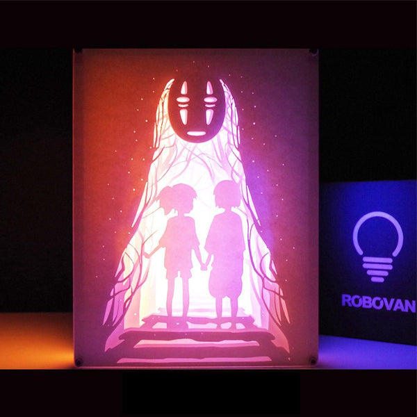Anime Paper Light Box Paper Cutting Light Cartoon Night Light Gift For -  PhotoMoonLamp